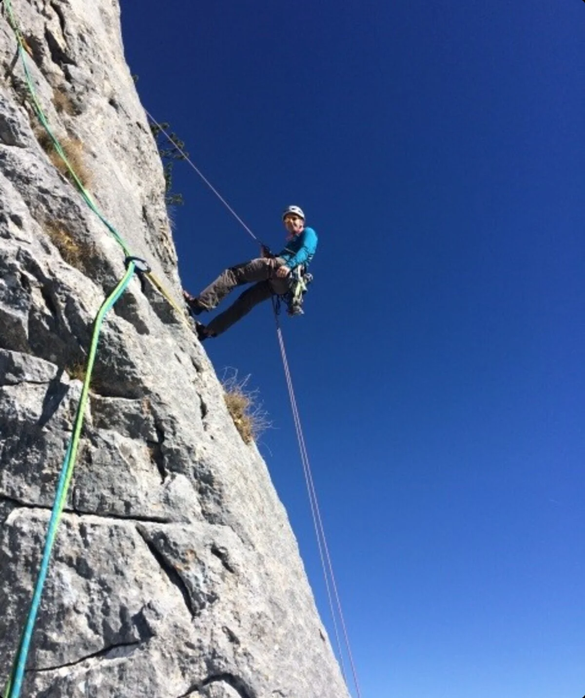 Abseilen | © DAV Sektion Haar