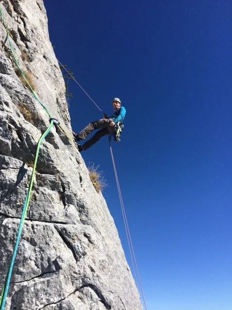 Abseilen | © DAV Sektion Haar