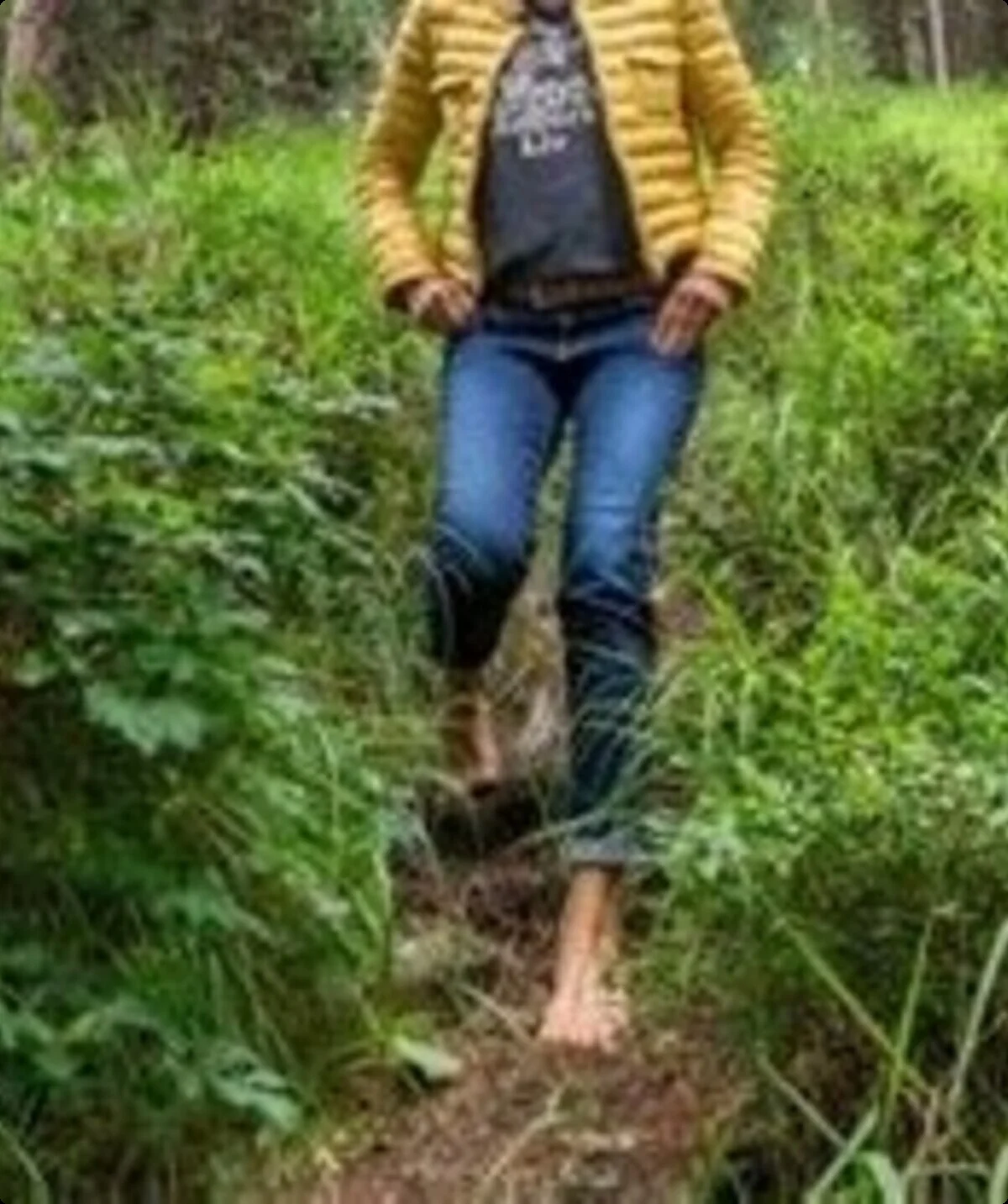 Barfuß-Option Wandern | © DAV Sektion Haar