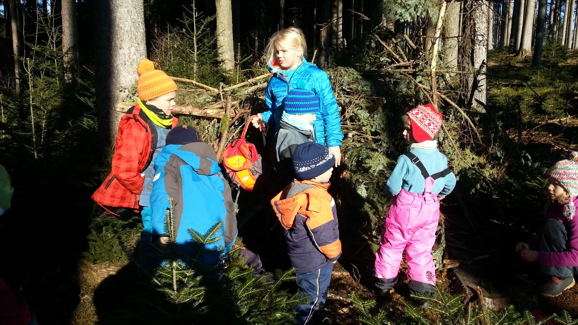 Familiengruppe Wald | © DAV Sektion Haar