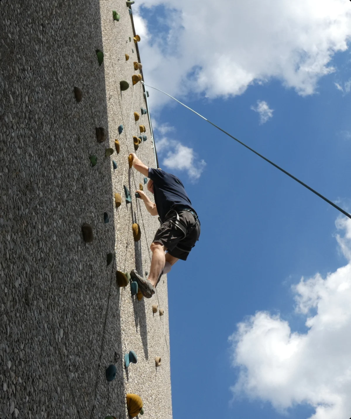 Außenanlage Klettern | © DAV Sektion Haar